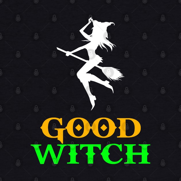 Good Witch Halloween Funny by lightbulbmcoc